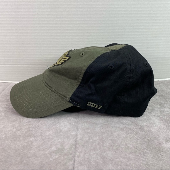 5.11 Tactical Hat Adult Olive Green 192 Tundra Logo Hiking Outdoors Dad Cap - Picture 4 of 16